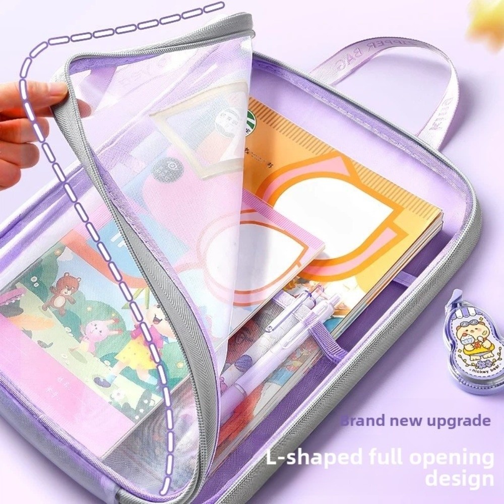 Mesh Stationery Storage Bag 3  - Stationery Supplier recension och pris
