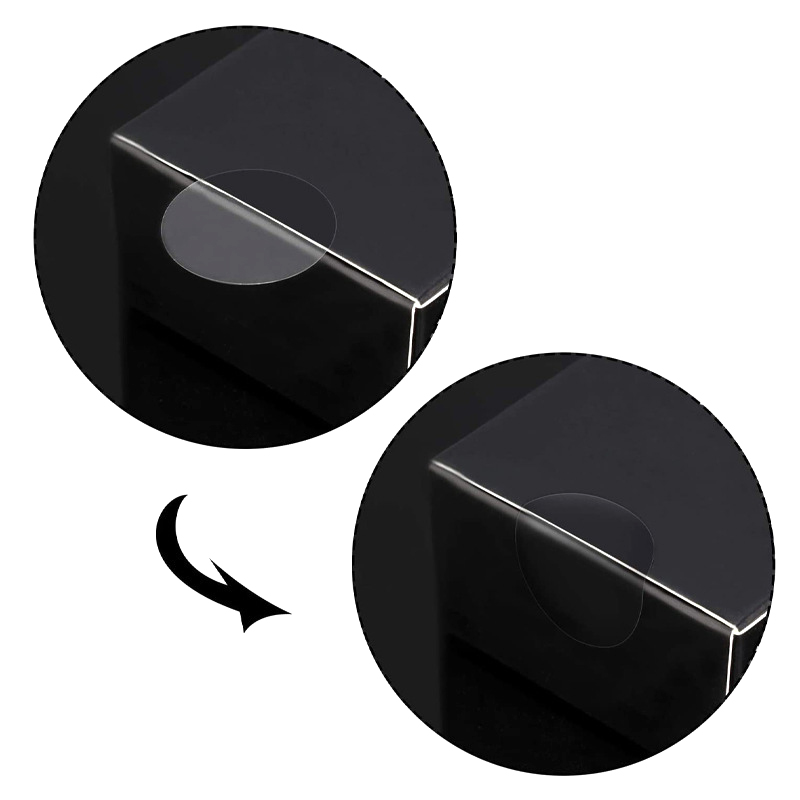 500pcs/roll Round Transparent  - Sticker Label Roll recension och pris
