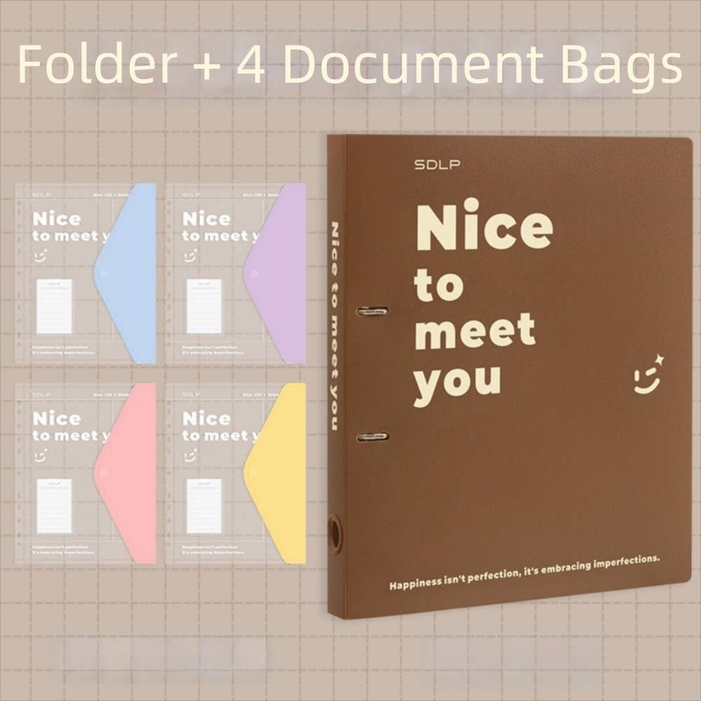 Practical PP Loose Leaf File B - Binder Clip Assorted recension och pris